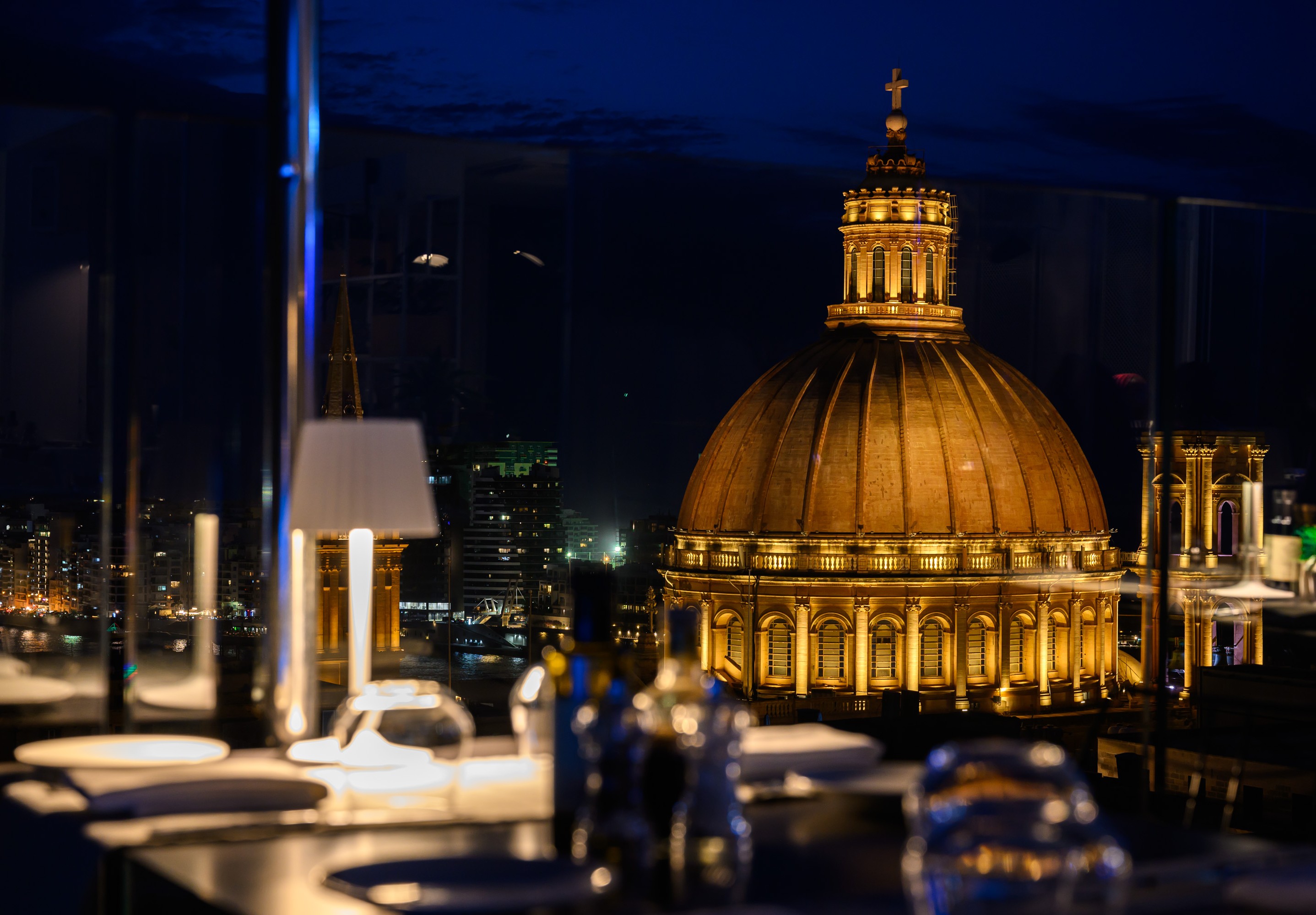 The Rooftop Restaurant & Lounge at The Embassy Valletta Hotel photo 7
